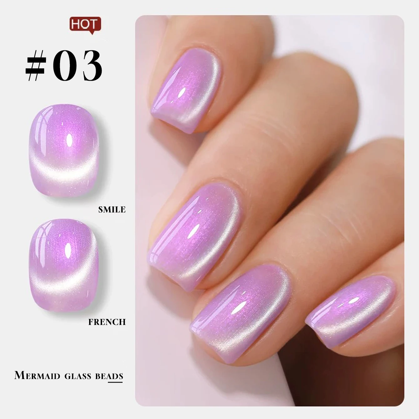 طلاء أظافر جل ميانيل 12 مل، أخ - مراجعة Nail Art Violet وسعره