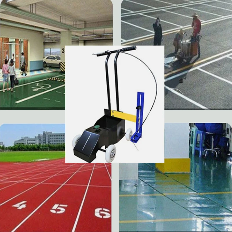 

Athletic Field Striping Line Marker Marking Paint Sprayer Road Factory Parking Striper Machine With Handle