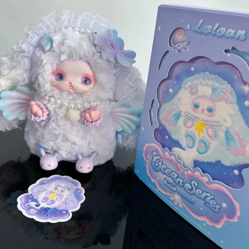 

Аутентичные виниловые плюшевые слепые коробки серии Cqtoys Loloan Ocean, милая кукла, плюшевое украшение ручной работы, модный подарок на день рождения, в наличии