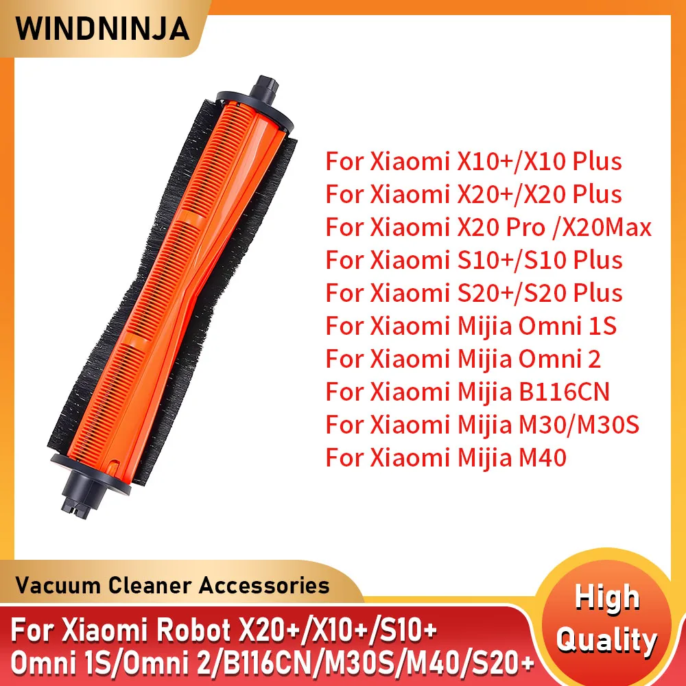 Für Xiaomi Omni 1S B116 X20+ X20 Plus S20+ S10+ M40 M30 M30S X10+ X10plus Haarschneidemaschine Anti-Verhedderungs-Rollenbürste Zubehör