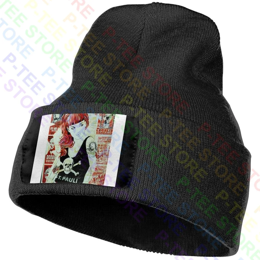 Ultras Sankt Pauli Germania-Ultras Knitted Beanie Hat Beanies Cap Winter Premium Comfortable