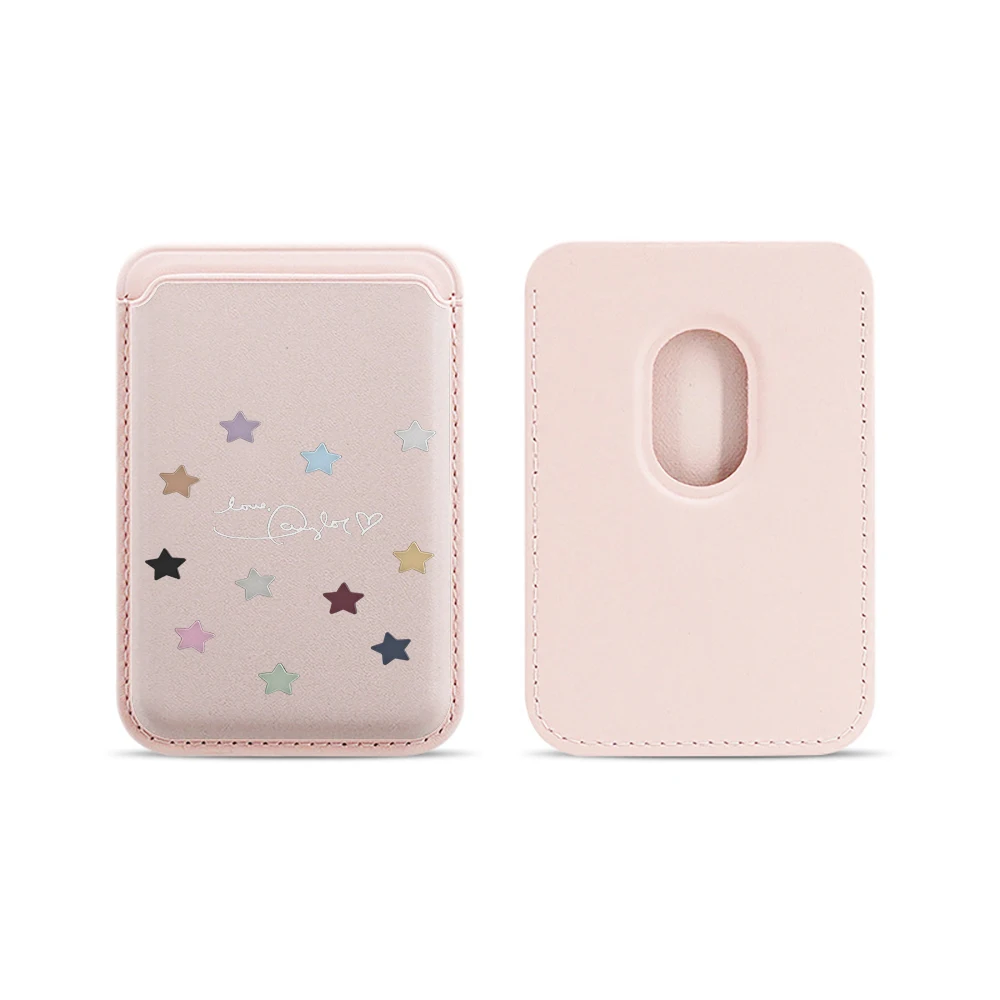 Stars Sky INS Leder-Kartenetui Handyhülle Magnetische Hülle Geeignet für Alle iPhones für Magsafe Karten-Handy-Rückentasche – Detail 15