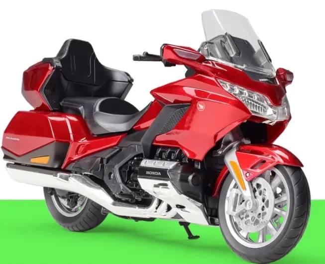 

'1:18 Honda 2020 GOLD WING Heavy Locomotive Alloy Motorcycle Simulation Model Toy