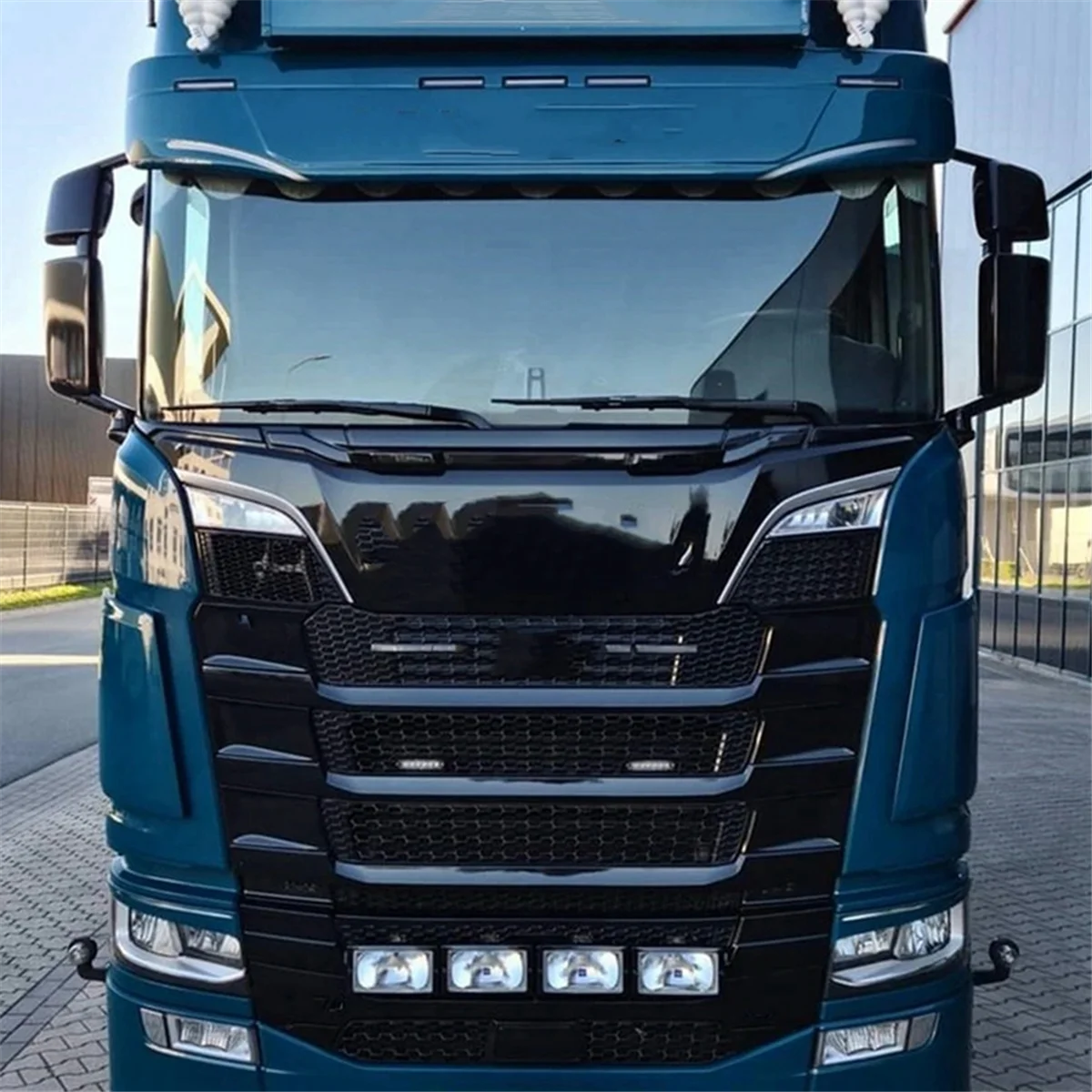 24 فولت سيارة LH مصباح الضباب لأضواء لوحة شاحنة سكانيا R سلسلة S سلسلة R650 S730 S500 أضواء الضباب 2552711