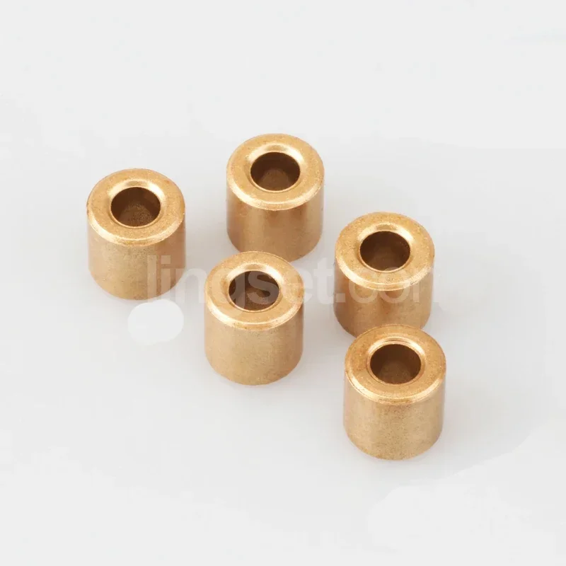 

TBRHZMK 3pcs copper sets bearing powder metallurgy oily brass sleeve column sleeves bushing 20mm ID 26/28mm OD