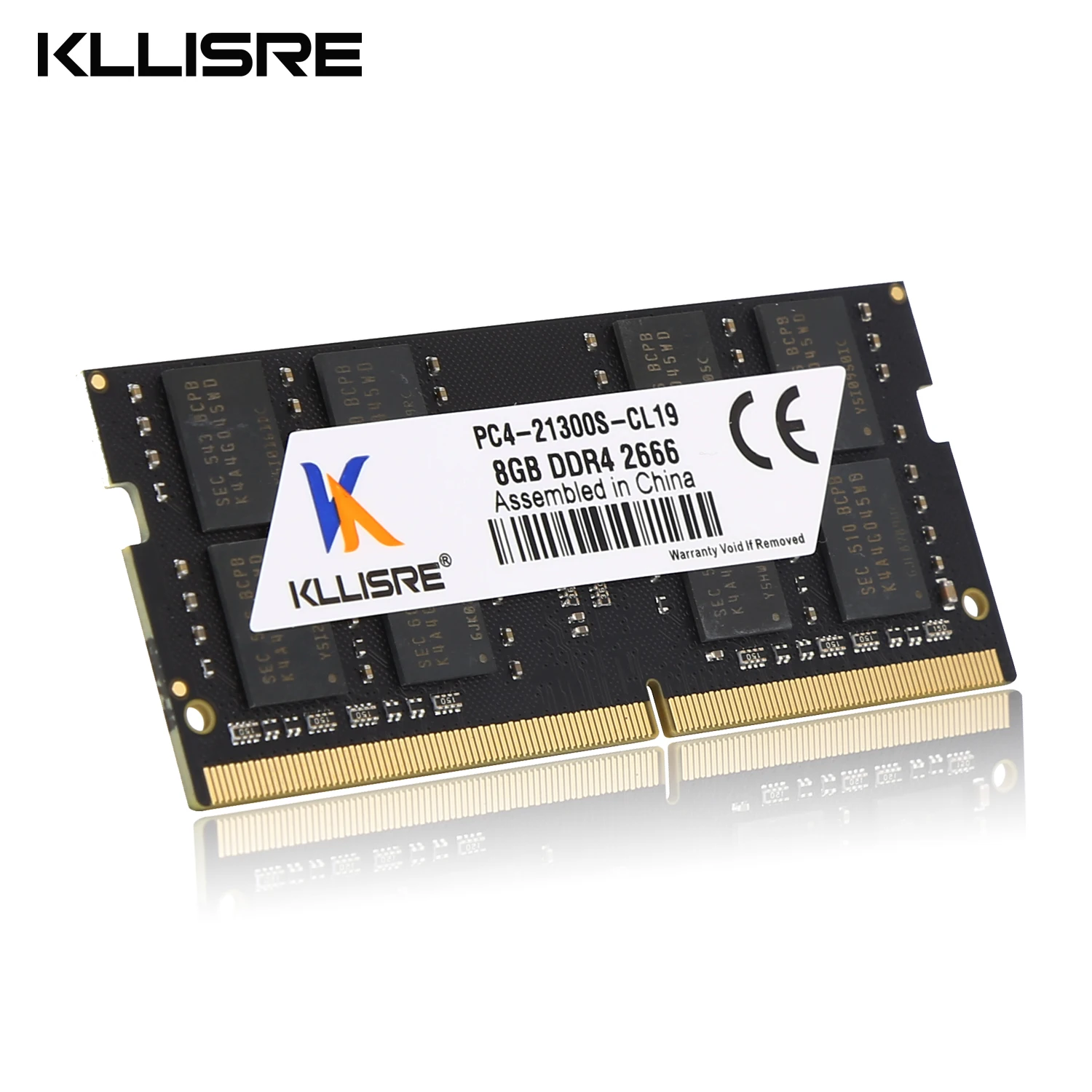 DDR4 DDR3 kllisre หน่วยความจำโน้ตบุ๊กขนาด8GB 4GB 16GB 1333 1600 2400 2666 3200 DDR3L 204pin หน่วยความจำโน้ตบุ๊ก SODIMM