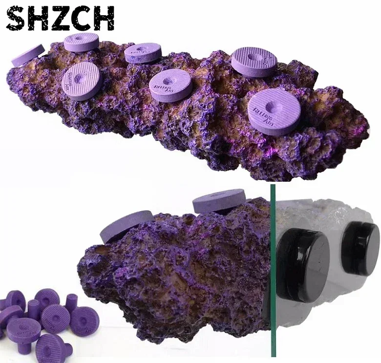 Reefing Art Meerwasseraquarium Korallen-Magnetfischbecken Real Reef Frag Rack