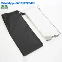10Pcs burner windshield 10 pieces 8 pieces camping gas stove windproof borad folding windproof aluminum plate