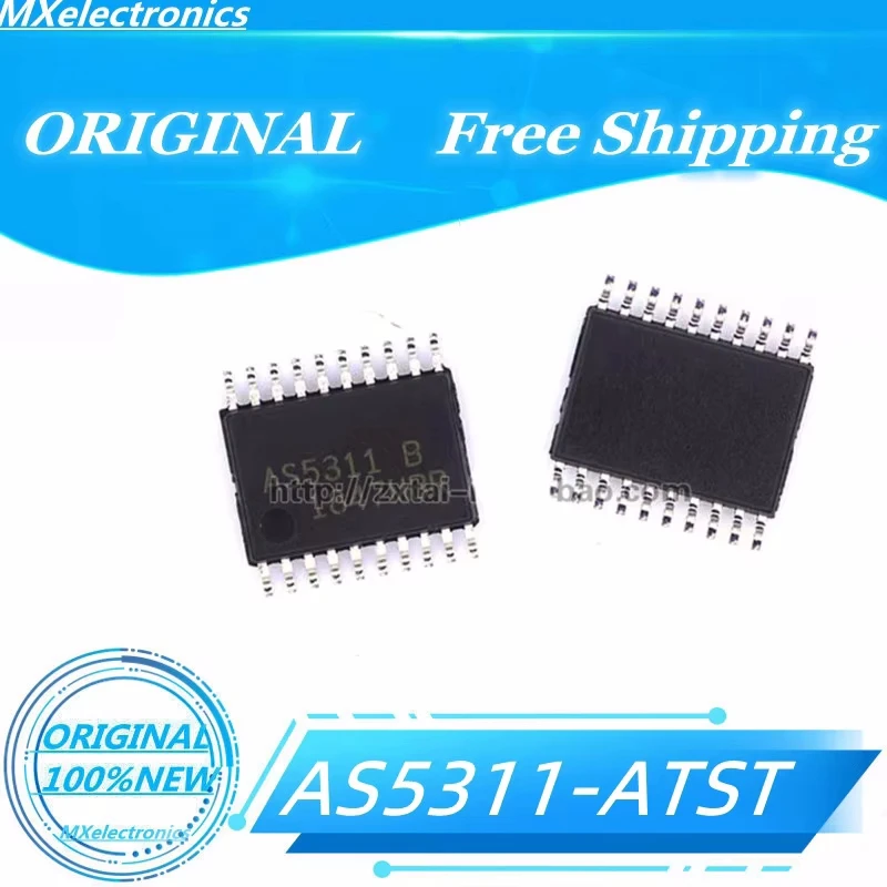2-50PCS/LOT 100%NEW  AS5311-ATST AS5311-ATSU AS5311 TSSOP20 Hall Effect / Magnetic Sensors  ORIGINAL