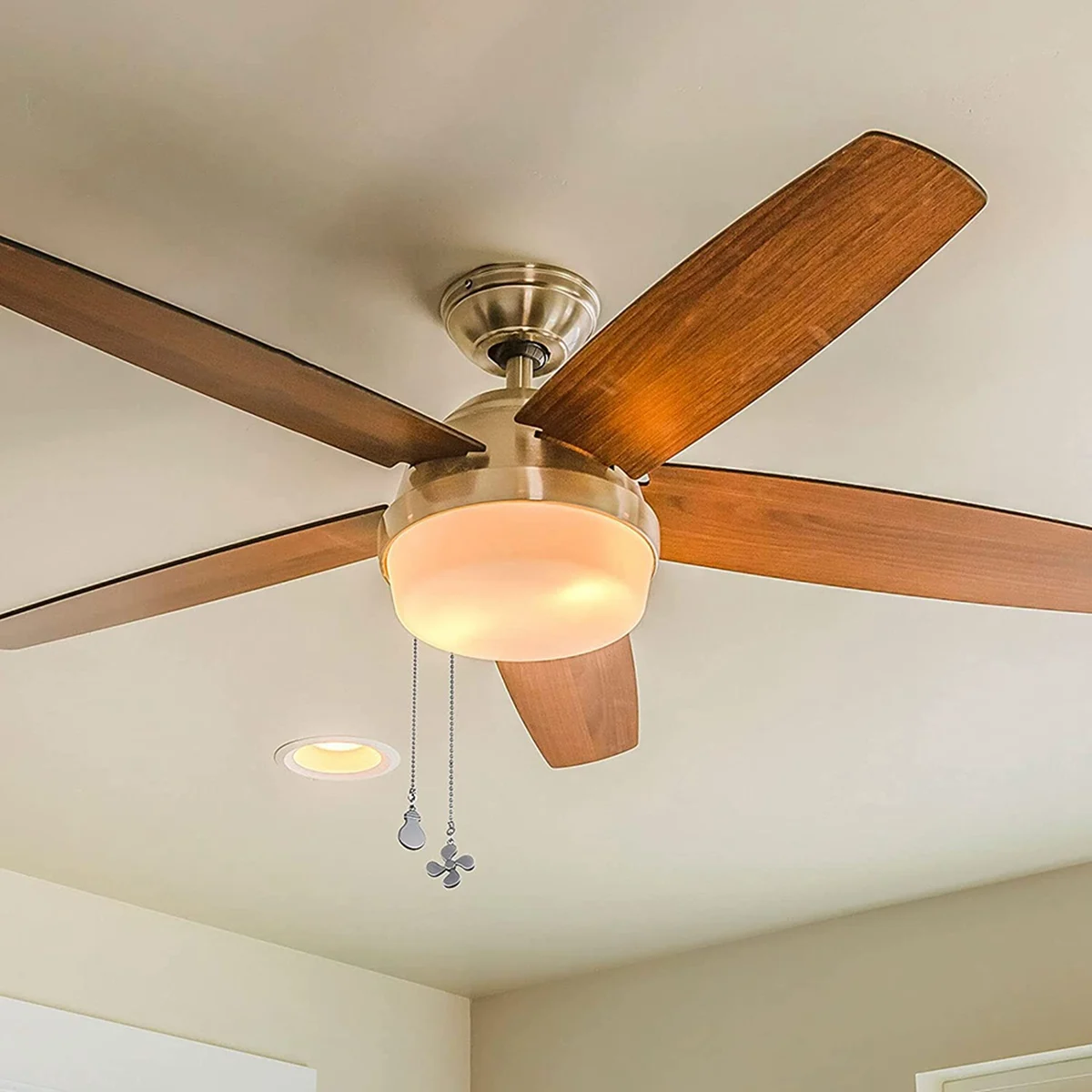 Corrente da tração do fã do teto, ornamento do prolongamento, puxões decorativos, extensão do fã, D, 12"