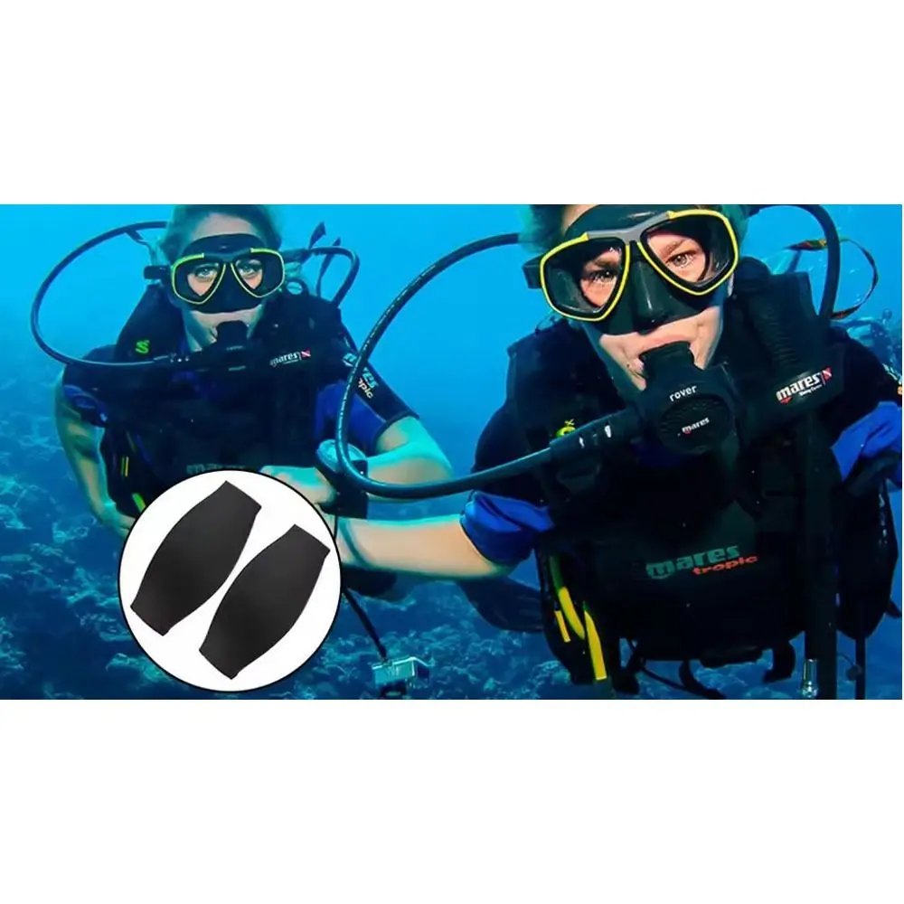 النيوبرين قناع الغطس غطاء حزام طبقة مزدوجة العالمي الغوص Facepiece حزام الراحة مبطن الحماية