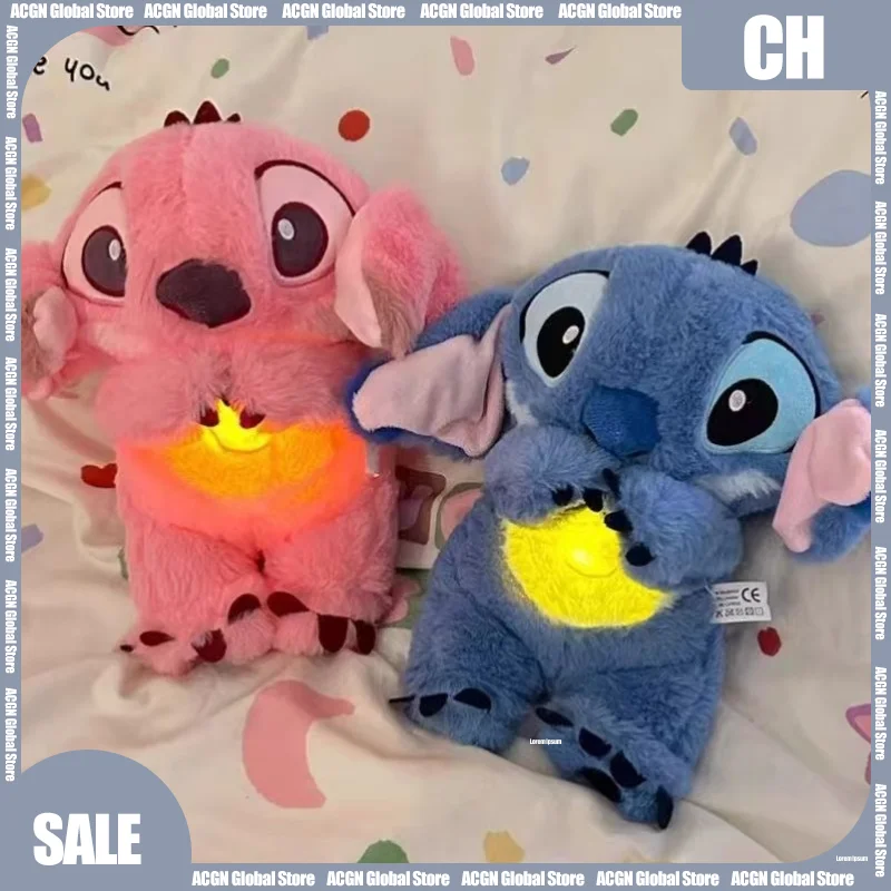 

30cm Lilo&Stitch Stitch Plush Toy Cute Soothing Music Doll Movie Peripheral，Anime Manga Collection Birthday Gifts Kids Toys