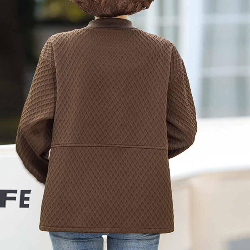 Chaqueta corta a cuadros de un solo pecho para mujer, Top ajustado coreano de alta calidad, talla grande, Primavera, novedad de 2024