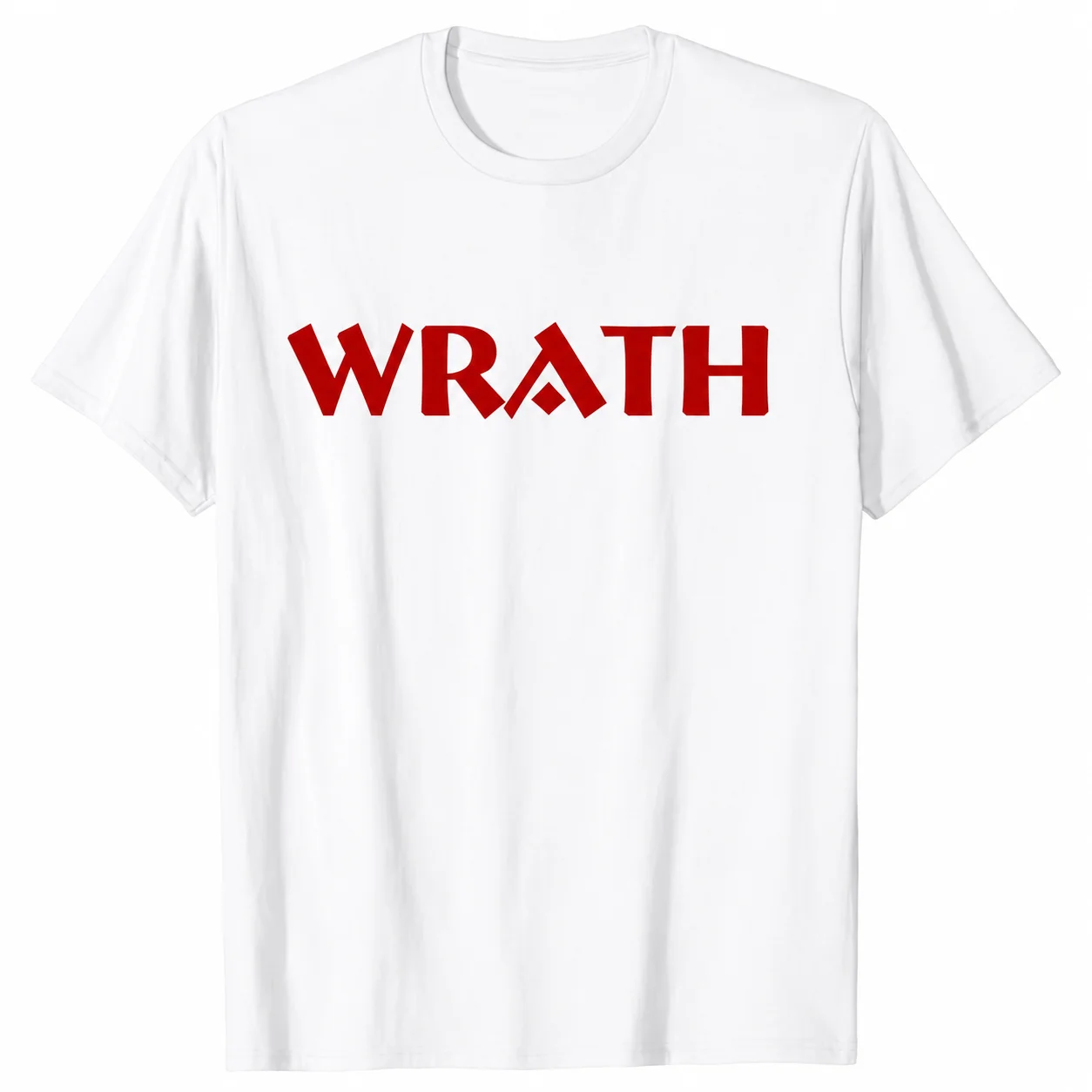 Summer New Arrival Limited WRATH Natural Selection Men's Clothing Women's T-Shirt Streetwear Short-Sleeve Casual T Shirts