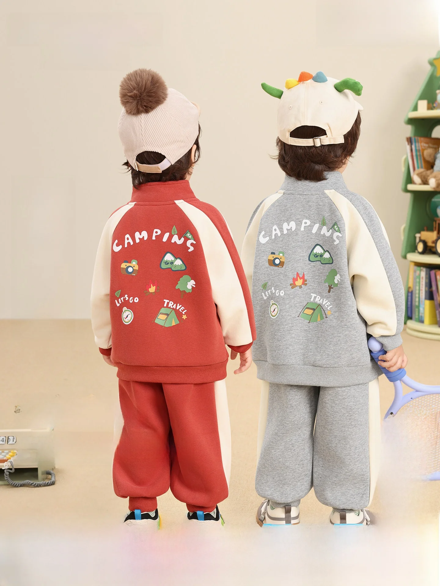 cutepanda's-autumn-sporty-baby-outfit-two-piece-set-children's-casual-jacket-pants-ensemble-fashionable-kids'-clothing