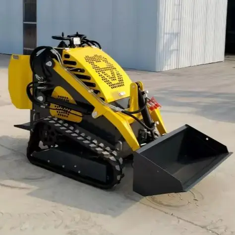 Trenó pode ser usado em todas as estações Mini skid steer loader Euro 5/EPA pode adicionar uma variedade de ferramentas auxiliares Produtos personalizados