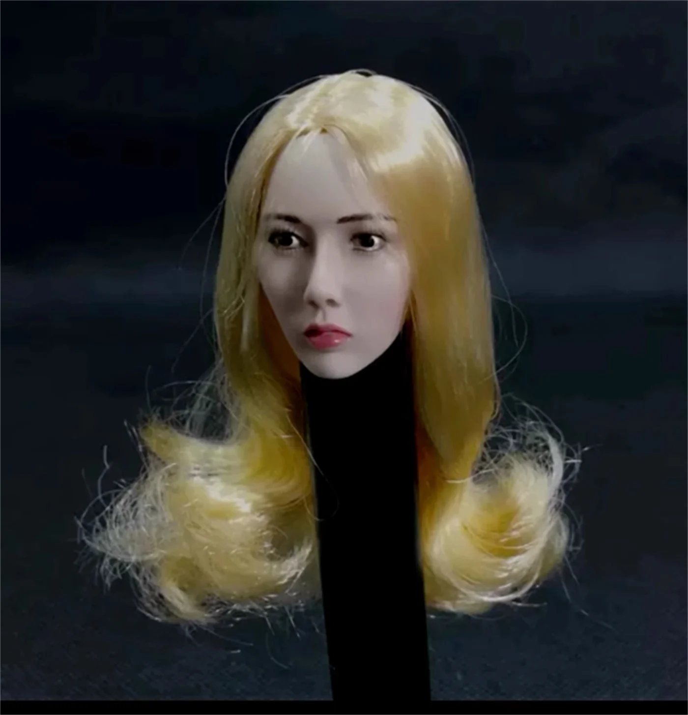 1:6 Scale Asia Singer Movie Actor  Model  head Sculpt  Expression Female  Head CarvinBeauty Girl fit 12''TBl  PH Action Figure