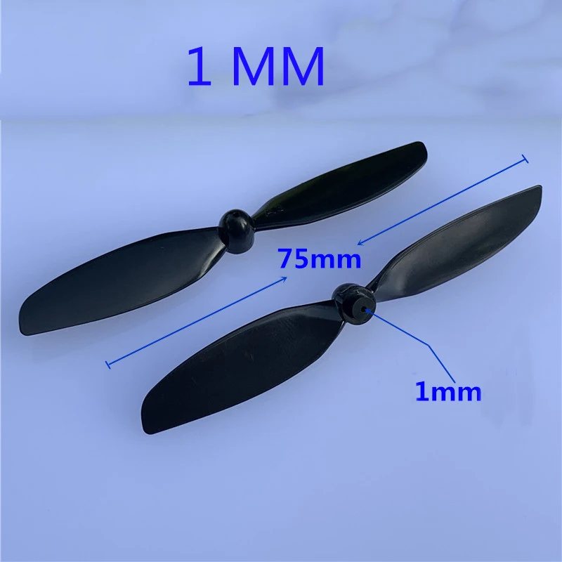 2pcs CW+CCW Drone UAV propeller Fan blade Fit 0.8mm 1mm 1.2mm Aperture Shaft For 612 615 716 720 816 8520 1020 Coreless motor