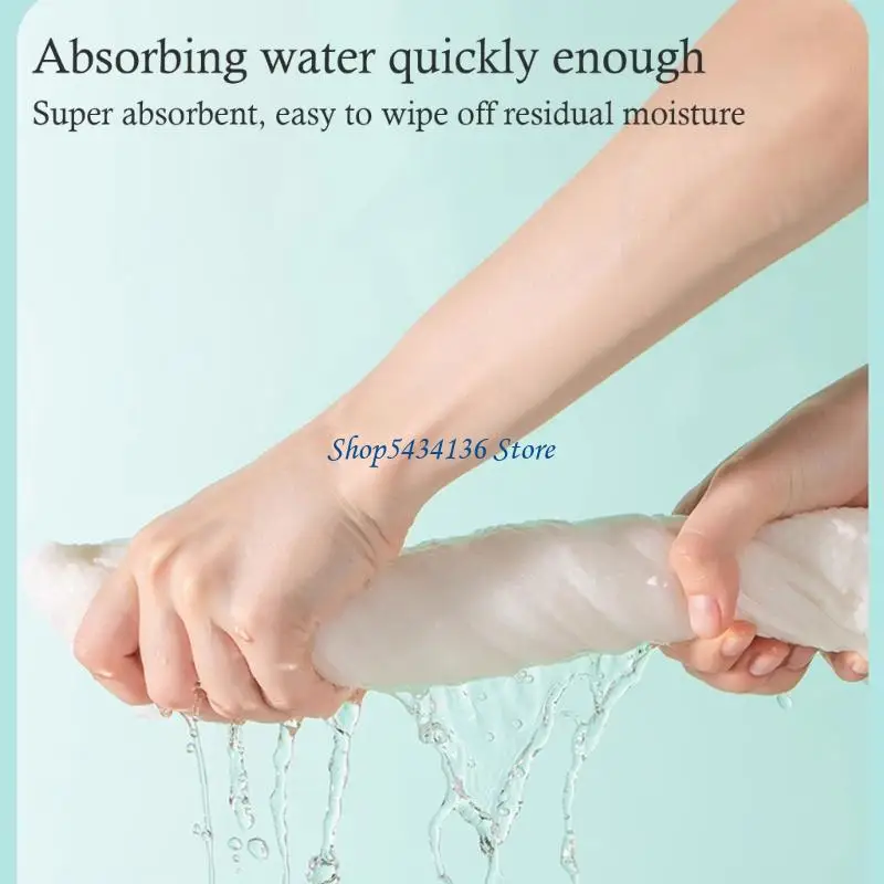 H7ED Travel Friendly Bath Towel Absorbent Disposable For Outdoor Sports Gym Hotel Use