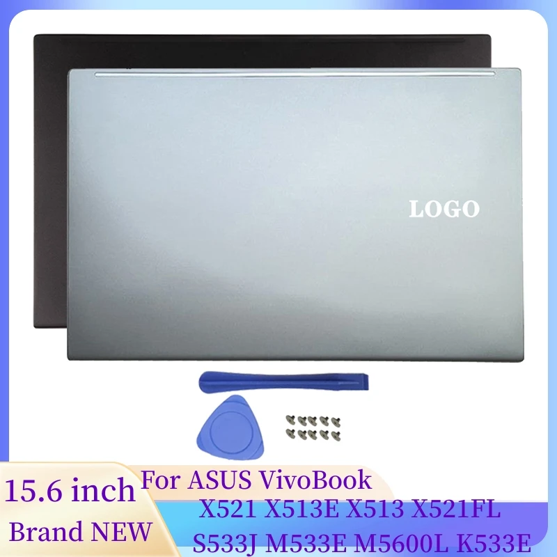 Laptops Case For ASUS VivoBook X521 X521FL X513 X513E S533J M533E M5600L K533E Laptop Screen LCD Back Cover Notebook Accessories