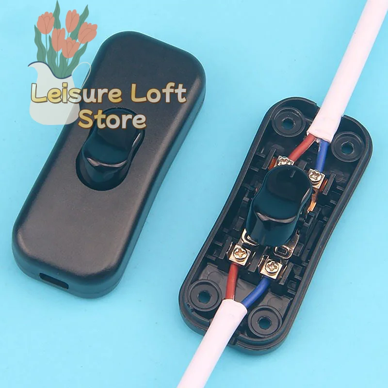 

Кулисный переключатель переменного тока 250 В — тумблер включения/выключения для настольных ламп и светодиодной проводки, однополюсный защелкивающийся переключатель