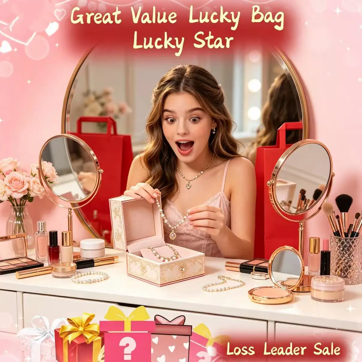 1Pcs Mystery Hidden Gift Case, Exciting Assorted Premium Surprise Finds.