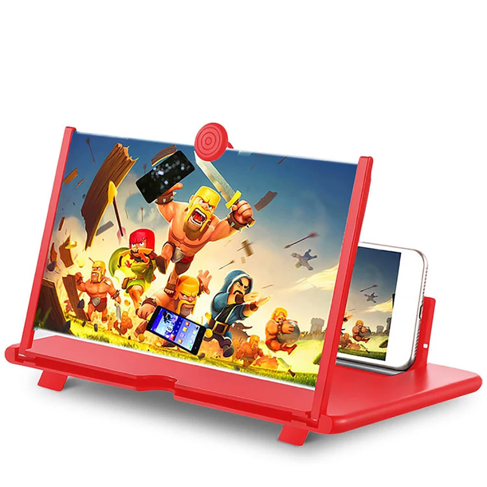 16" Screen Magnifier Magnifying Projector Screen Enlarger Amplifier Phone Screen Magnifier For All Smartphones