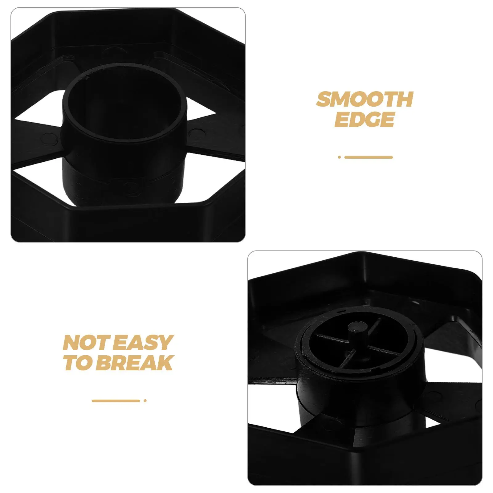 3 комплекта, сменный роликовый сердечник диспенсера черной ленты для держателя клея, подвижная конструкция ролика, сменное колесо
