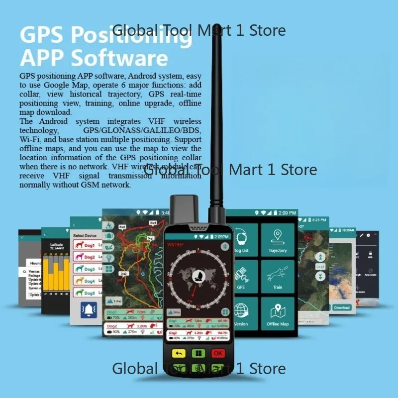 

Platform High Precision 4G GPS Tracking Locator Tracker for Pets Training Behavior Pet GPS Tracker S-mart Tag Software