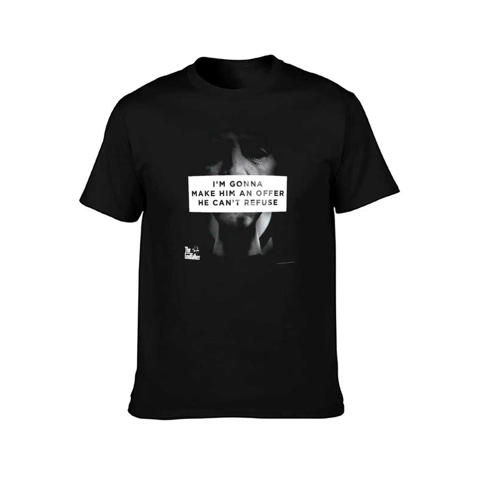 The Godfather Vito Corleone An Offer He Can't Refuse T-Shirt Lightweight Print T-Shirt