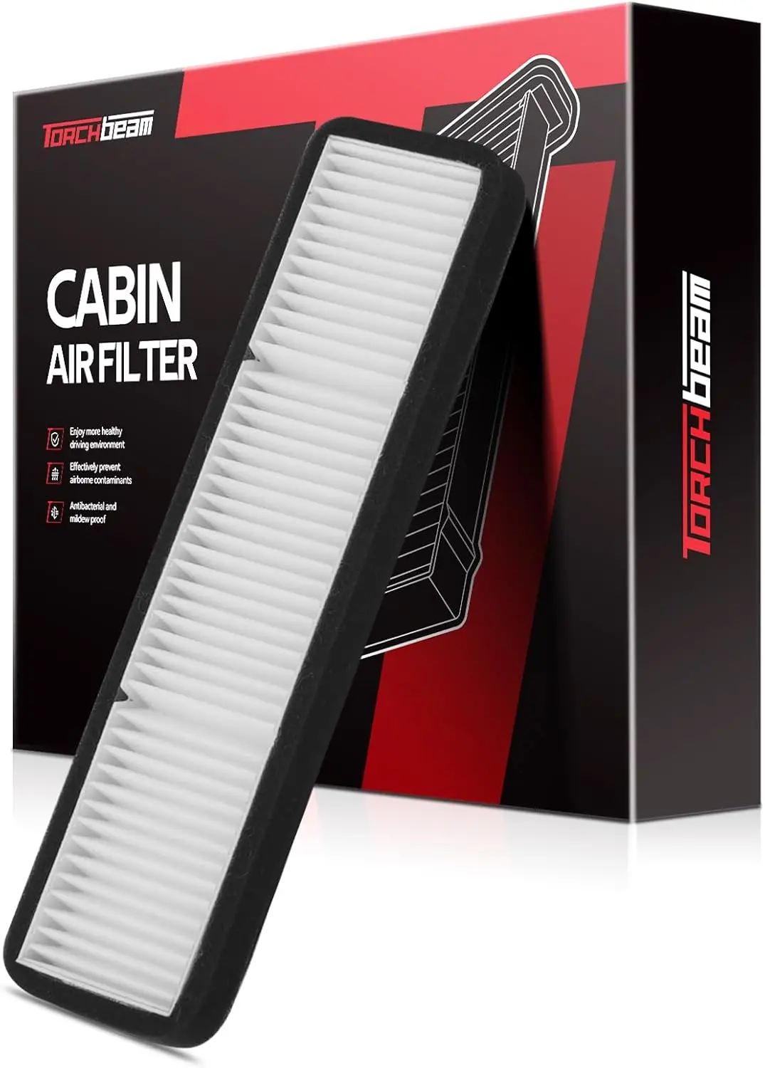 

Cabin Air Filter Fits for Tesla Model 3 2018 2019 2020, Premium Cabin Filter with Activated for Model 3 Accessories