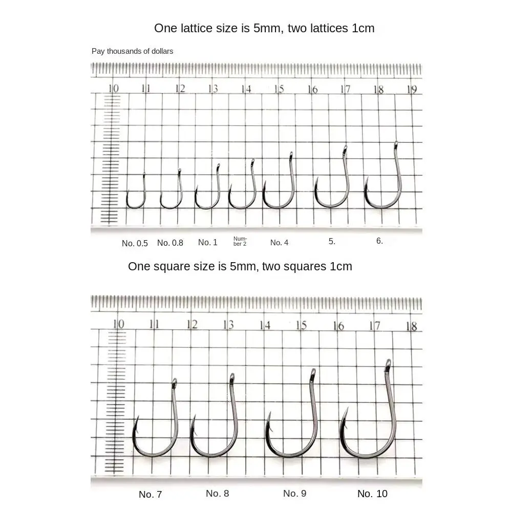 Description Picture 2 of item2024 Carp Fishing Accessories Carp Fishing Hook Grass Carp Fisnhing line Hair Rig Hook Anti twining Fishing Pipe Fishhook