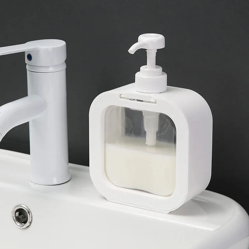 300/500ml Portable Travel Soap Dispenser: Empty Pump for Shampoo, Dish Soap, Shower Gel, Laundry Detergent – Packaging & Storage