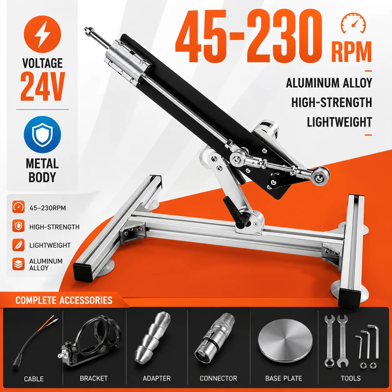 

Telescopic Linear Actuator DIY Linear Actuator Stands With Suction Cup Adjustable Angle Linear Reciprocating Motor Accessories
