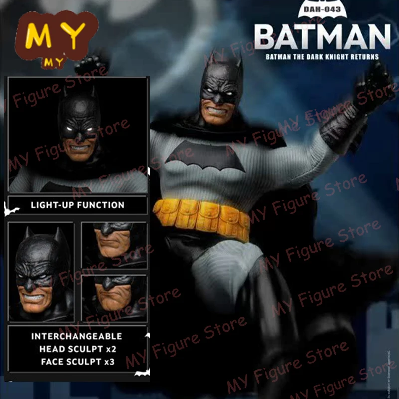 

Original Beast Kingdom Batman Action Figure 28cm Beast Kingdom The Dark Knight Returns Model Light DAH-043 Soldier Toy Kid Gift