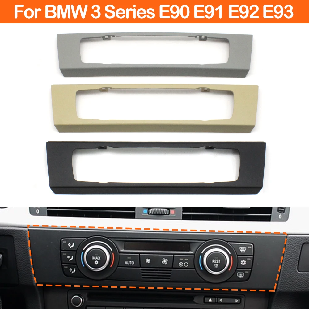 Innenraum-Klimaanlagen-CD-Konsolenabdeckung HVAC-Verkleidungspanel für BMW 3er Serie E90 E91 E92 E93 2004-2012 64116956736 – Detail 3