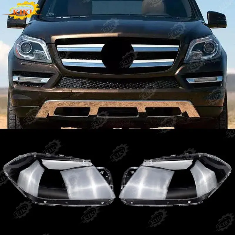 

Headlight Shell Cover Headlight Lens Cover Replacement Lampshade Shell Mask For Benz GL W166 GL350 GL400 GL450 GL500 2012-2016