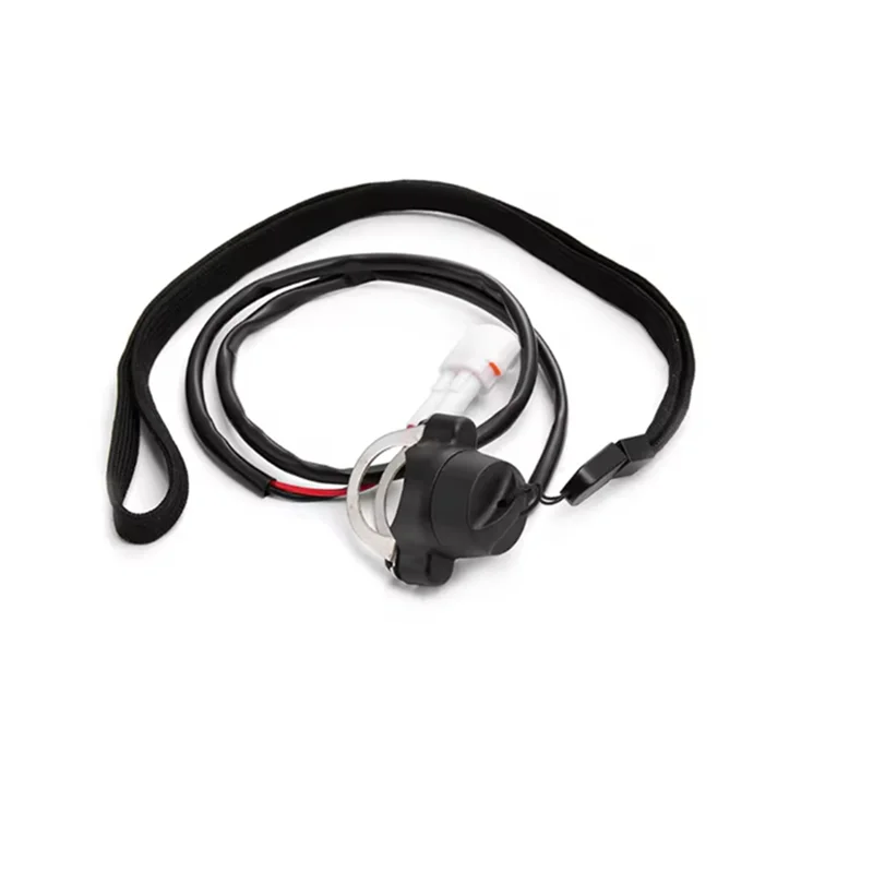 

Motorcycle Engine Stop On OFF Emergency Switch With Magnetic Top Cap And Wrist Strap For HONDA YAMAHA KAWASAKI SUZUKI