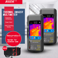 IR Camera for Macro lens Multimeter SH7 240x240 Thermal Imager 20000 Counts Voltmeter HVAC Heating Electrician Tools