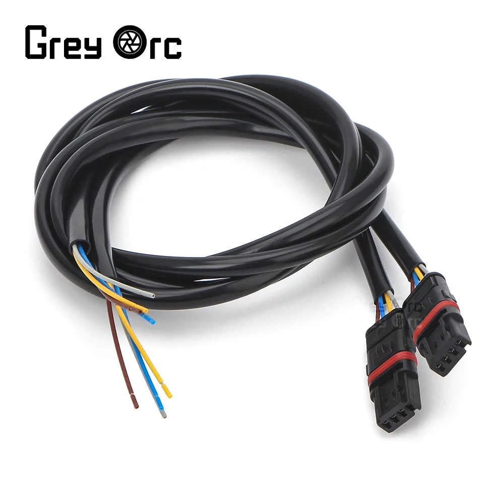 

For BMW Universal Rear Turn Signal Wiring Harness power line cable Adapter Indicator Connectors Adapter Plug Super Motorcycle