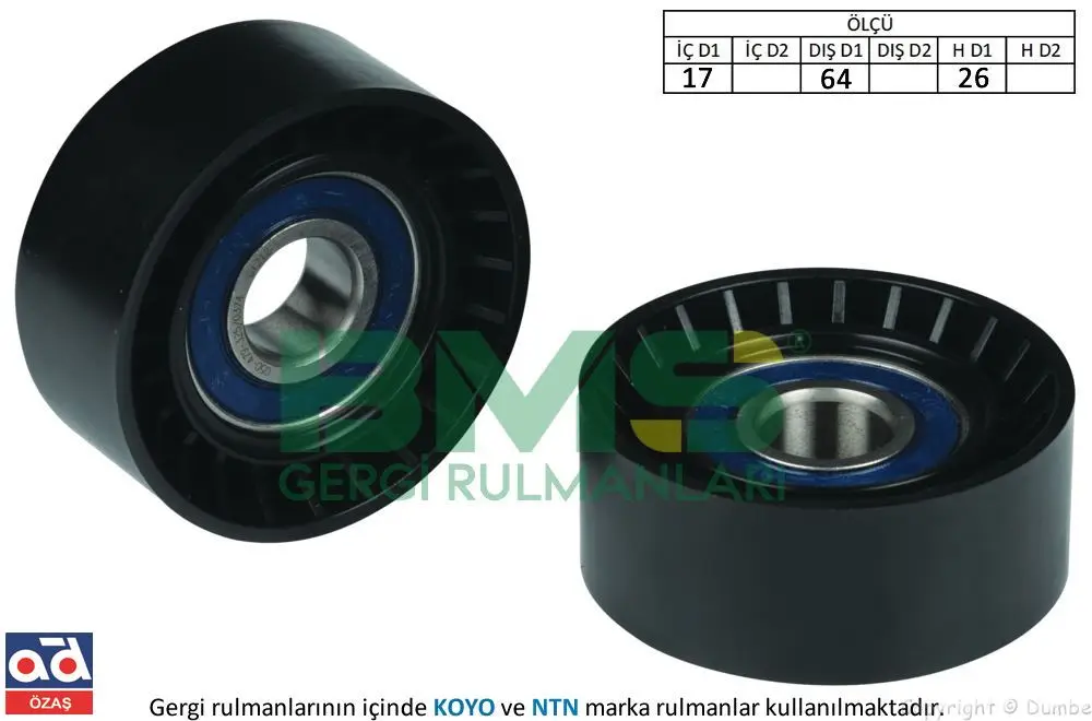 Store code: BMS144 internal V KAYIS tensioner 04-12-series (E87) 3-serial (E87) 3-series (E90)