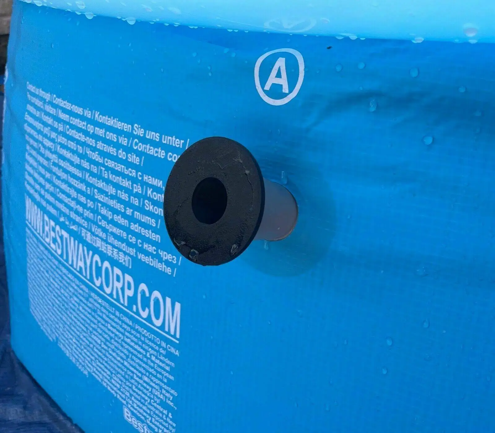 2/4 Stück Ersatzteile für Intex Pools: Filterpumpen-Siebstopfen, Wandstopfen, Pool-Zubehör, Siebstopfen – Detail 3