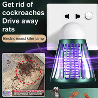 Household Mosquito Killer Lamp Portable UV Insect Repellent Lamp Electric Shock Mosquito Killer Lamp