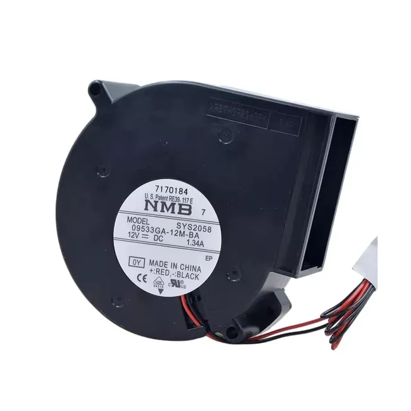 for NMB 09533GA-12M-BA 12V 1.34A 9733 9cm Centrifugal Turbine Blower Fan Original High Performance Cooling Solution