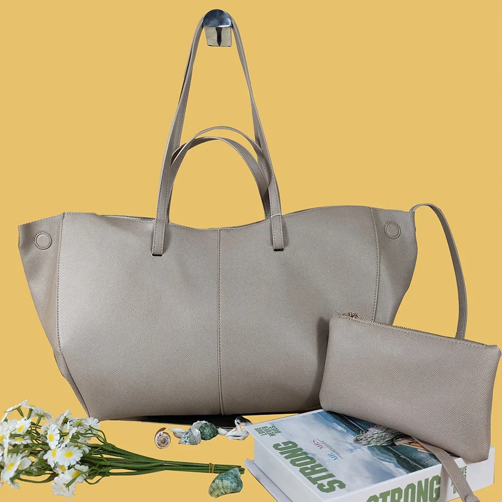 حقيبة يد جديدة ذات سعة كبيرة لعام 2025، حقيبة تسوق للسفر، حقيبة كتف للتنقل غير رسمية، حقيبة دلو حقيبة داخلية قابلة للفصل Y2K #2