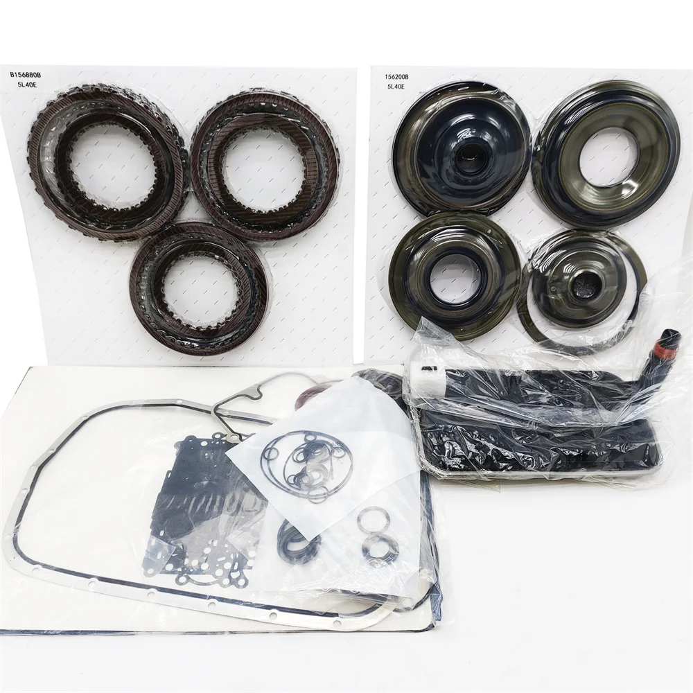 4L40E 5L40E Transmission Overhaul Assembly Rebuild Kit with Piston Kit Filter Kit for BMW Cadillac 2WD 4WD