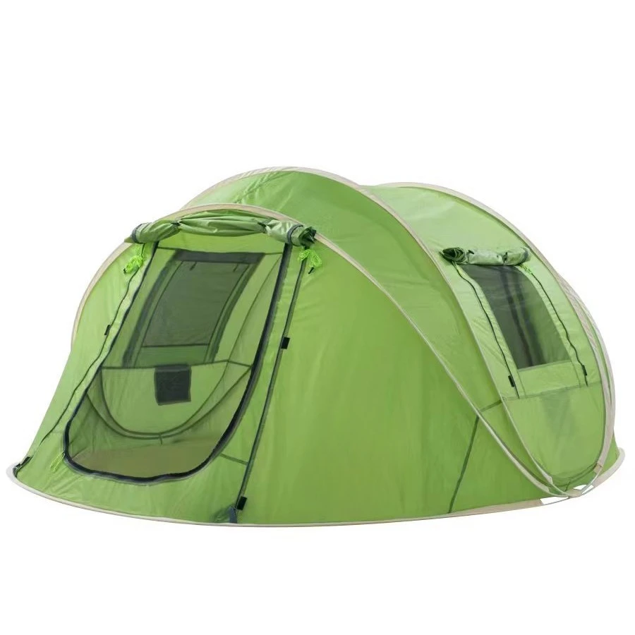 Outdoor new 5-8-person quick-opening fully automatic portable folding rain-proof and sun-proof camping clothes