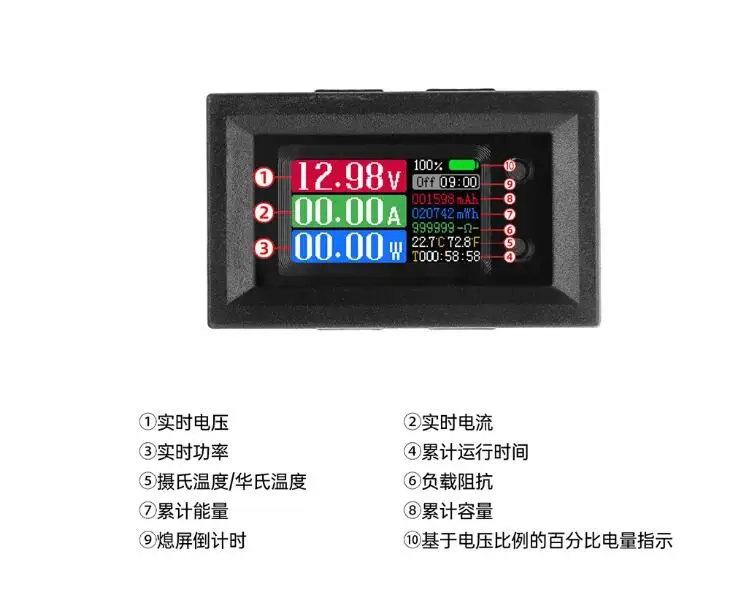 DC4-30V 9-In-1 Volt…