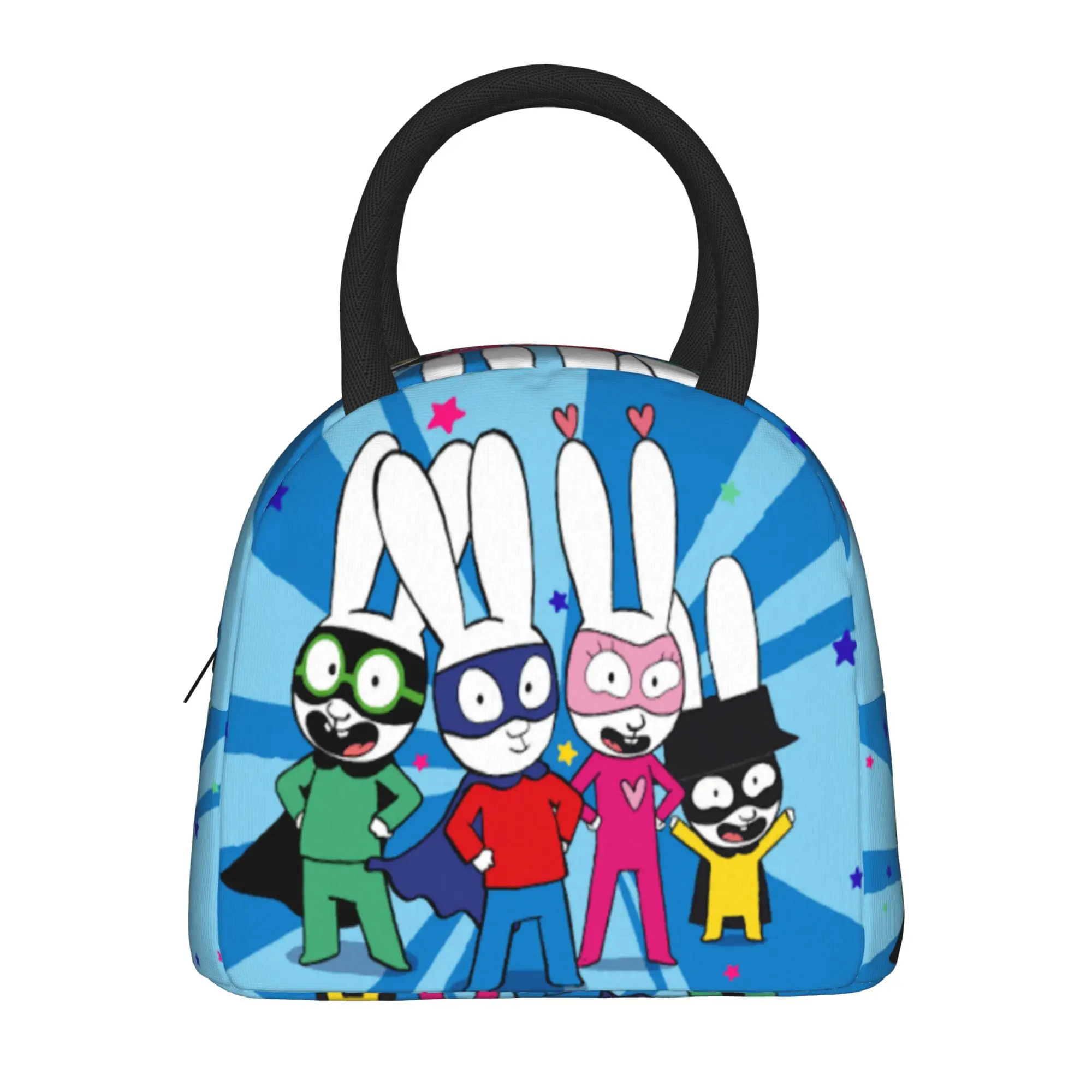 Insulated Lunch Box Simon Super Rabbit Product  Lunch Food Box Multifunction Cooler Thermal Bento Box For School