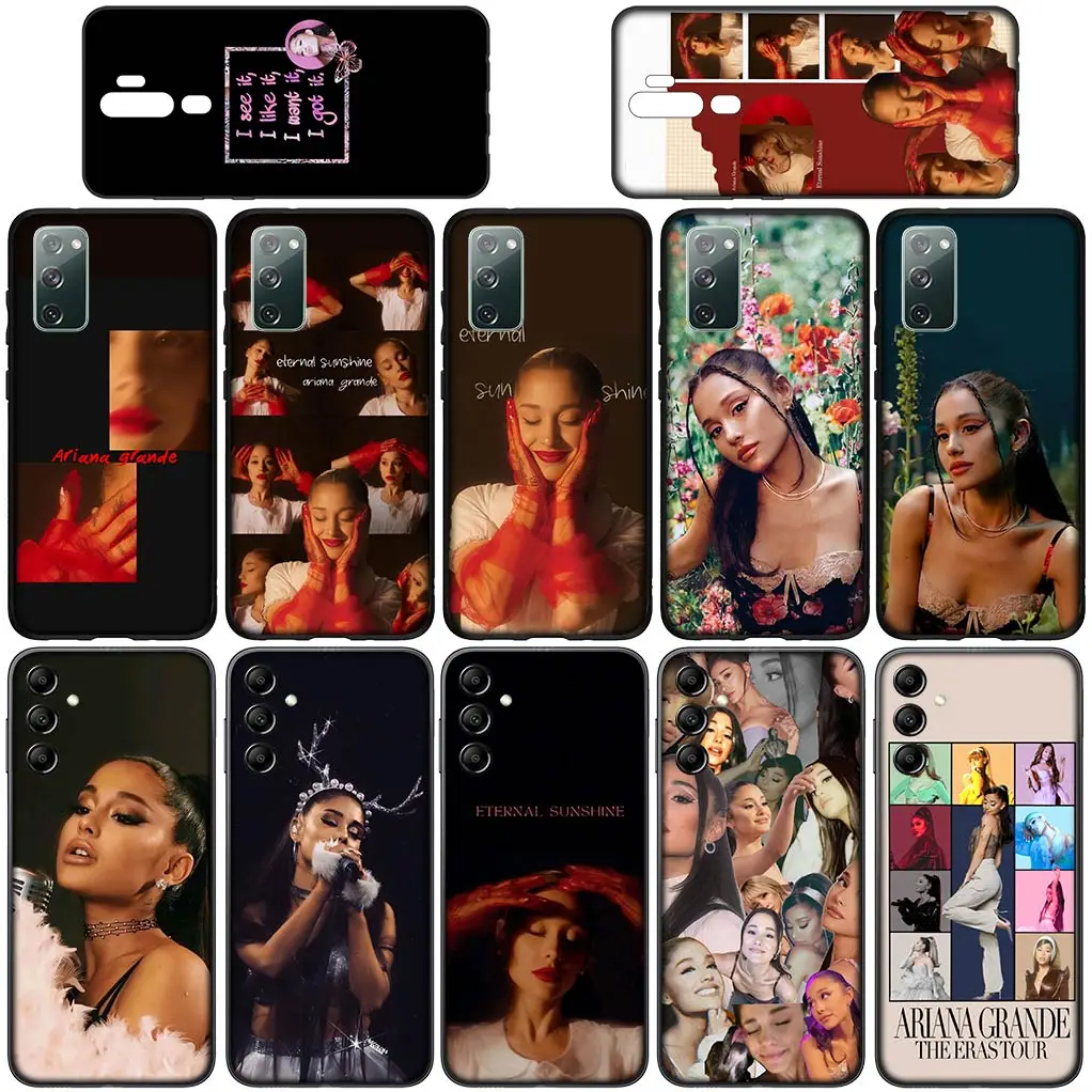 A-Ariana Hot Singer G-Grande Phone Cover Case for OPPO A17 A15 A16 A17K A53 A54 A96 A95 A94 A74 A78 A58 A38 A57 Soft Coque